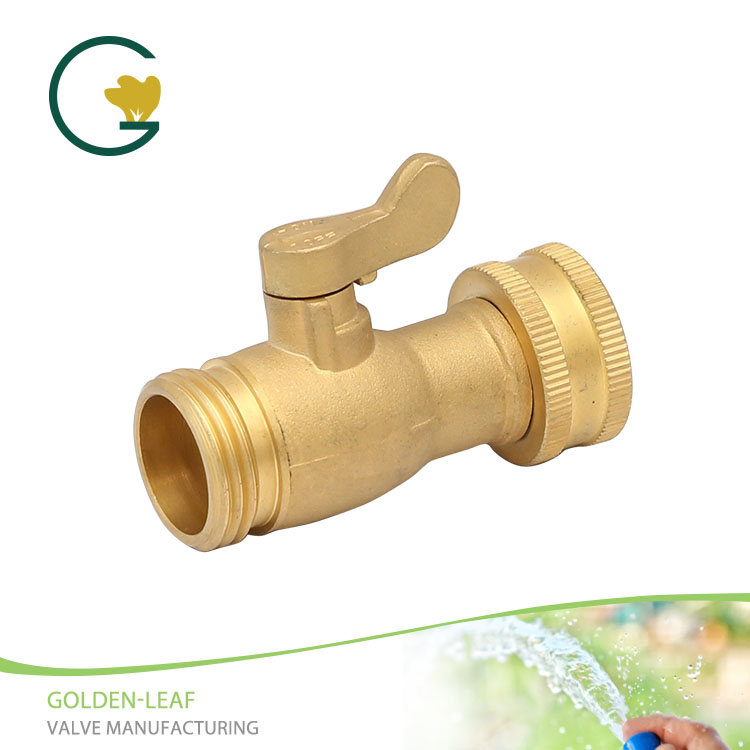 Brass Shut-Off Valve Dengan Copper Switch Handle